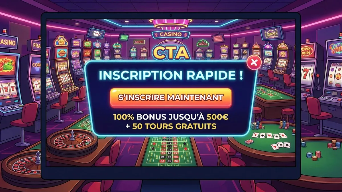 Inscription avec bonus